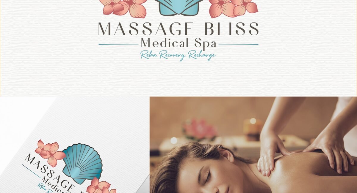 I Will Create an Awesome Massage Therapy Logo Design for Your Business