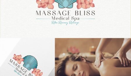 I Will Create an Awesome Massage Therapy Logo Design for Your Business