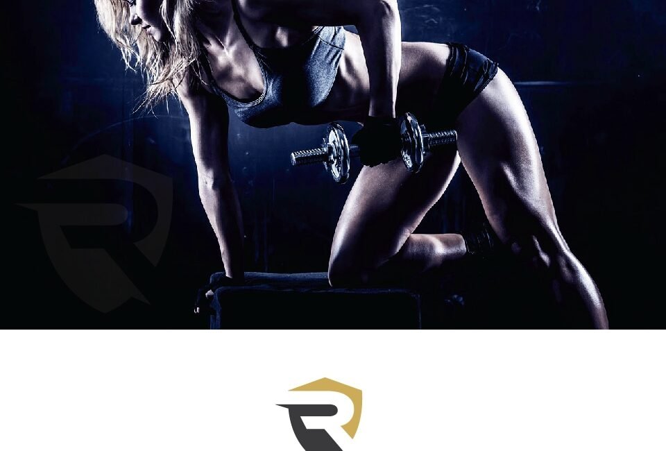 Unique and Modern Sports, Gym, and Fitness Logo