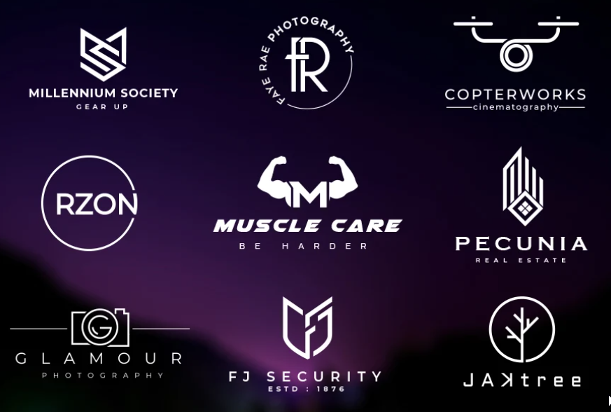 I will design a clean, modern, minimalistic logo design