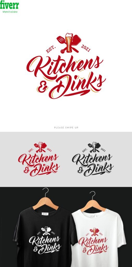 creative, modern, and mouthwatering logo design