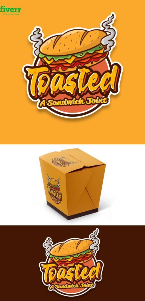 creative, modern, and mouthwatering logo design