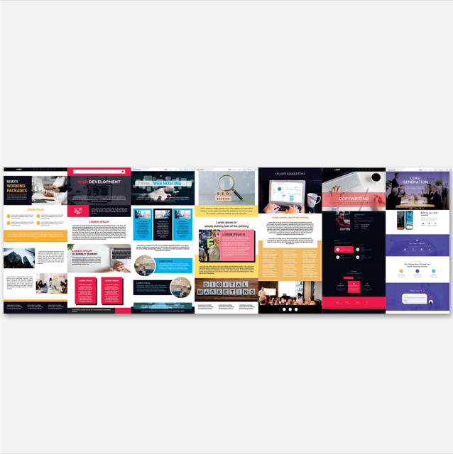 I will set up all social media accounts and business pages.