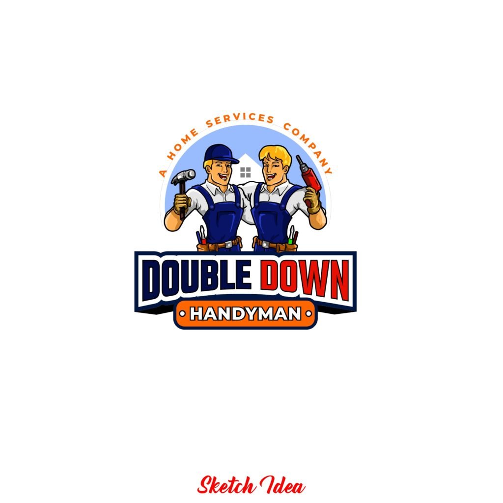 I Will Design a Reliable and Modern Handyman Logo for Your Service Business