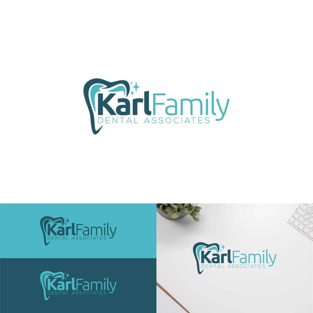 High-Quality Modern Dental Logo – Creative Design for Your Practice