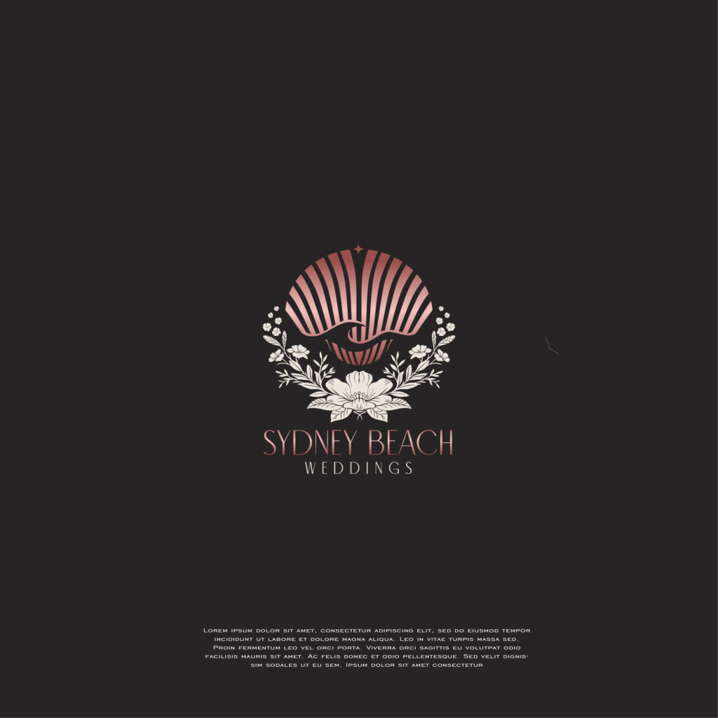 I Will Design a Custom Wedding Logo That Tells Your Love Story