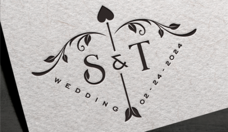 I Will Design a Creative and Elegant Logo for Weddings