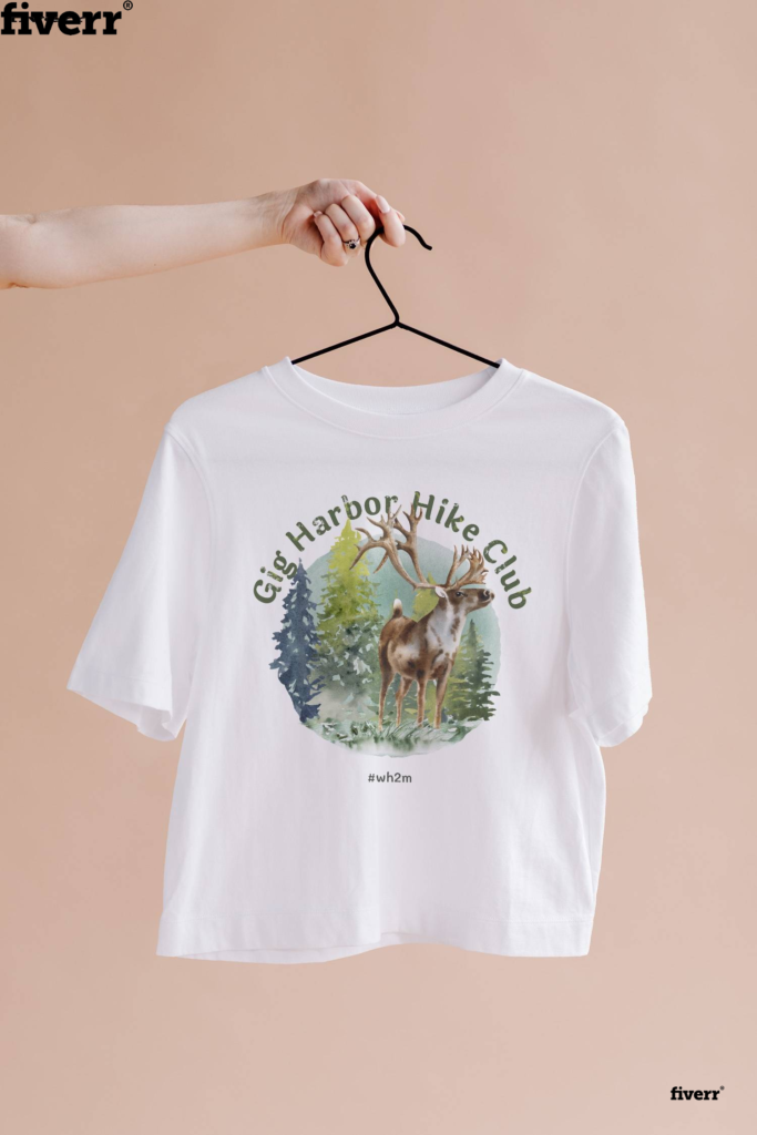 Inimalist T-Shirt Logo Design – Perfect for Clothing Brands & Merch