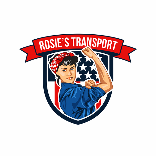 Professional Transport, Logistic & Trucking Logo Design