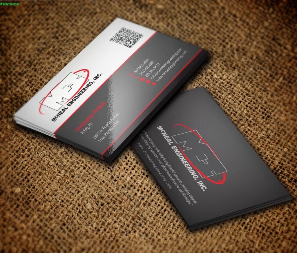 Modern Luxury Card Design for Businesses