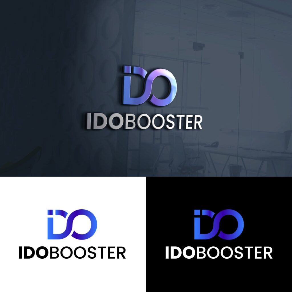 Futuristic Technology & Cyber Security Logo Design