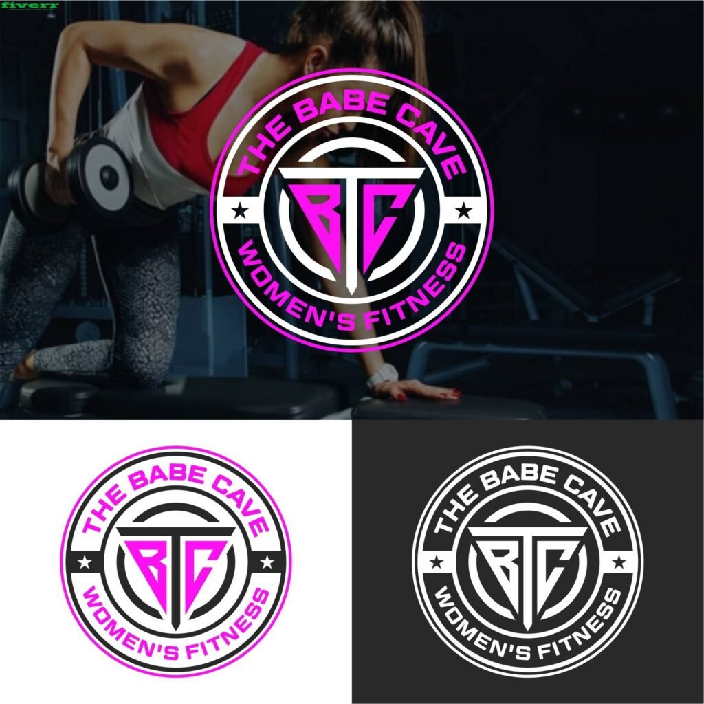 Modern Health & Fitness Logo Design for Strong Brands