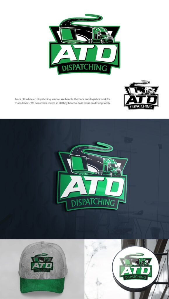 Creative Transport & Supply Chain Logo Branding