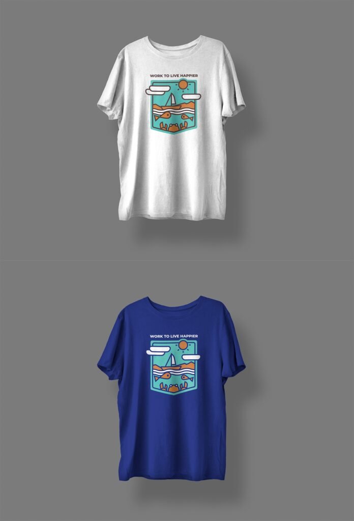 Professional Custom T-Shirt Design for Print on Demand