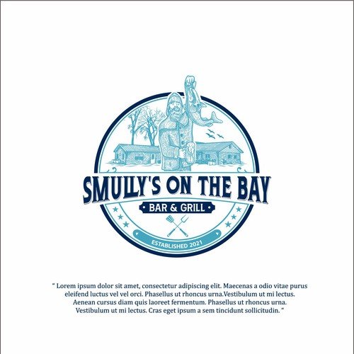 Custom Cafe & BBQ Logo Design – Bold Branding for Food Businesses