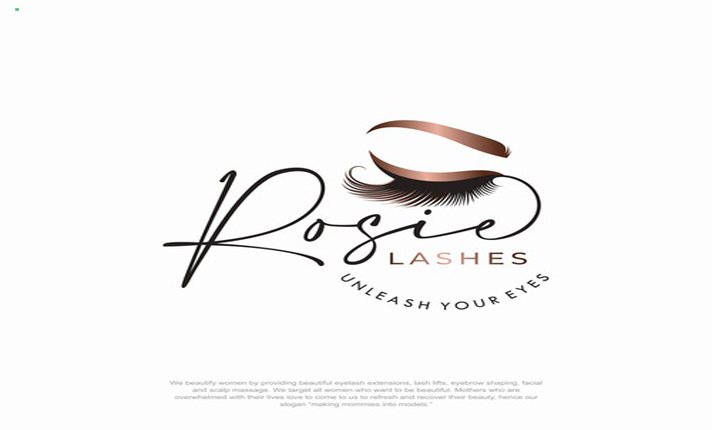 Elegant Salon & Eyelashes Logo Design for Beauty Brands