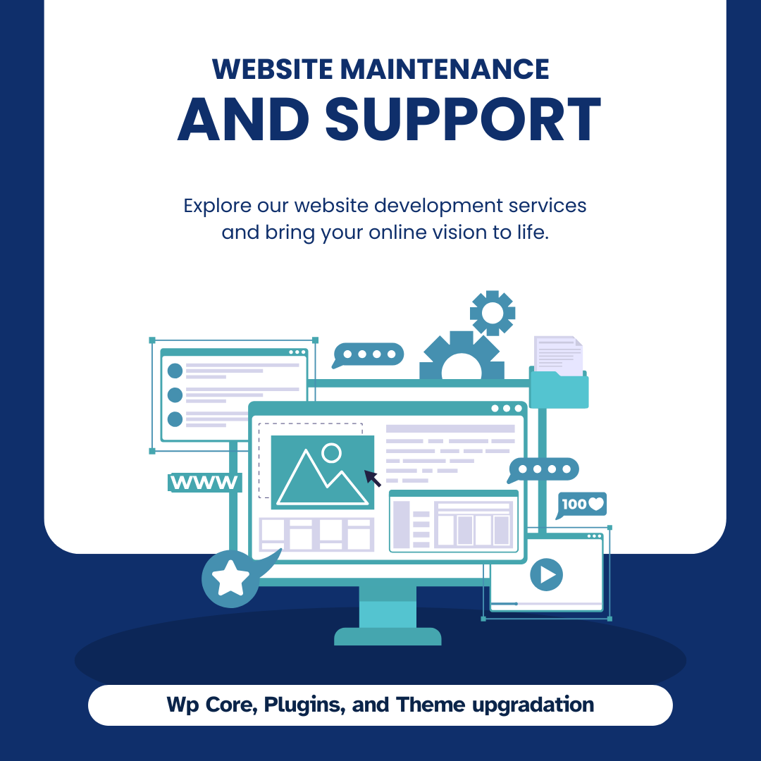 I will do monthly wordpress maintenance and support