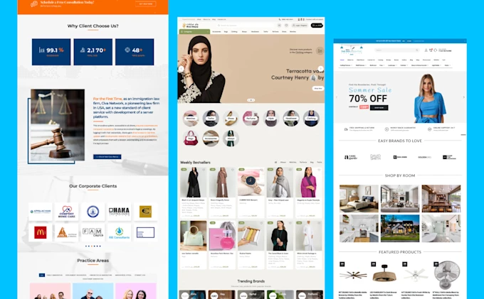 I will custom wordpress website build, redesign, copy, and revamp