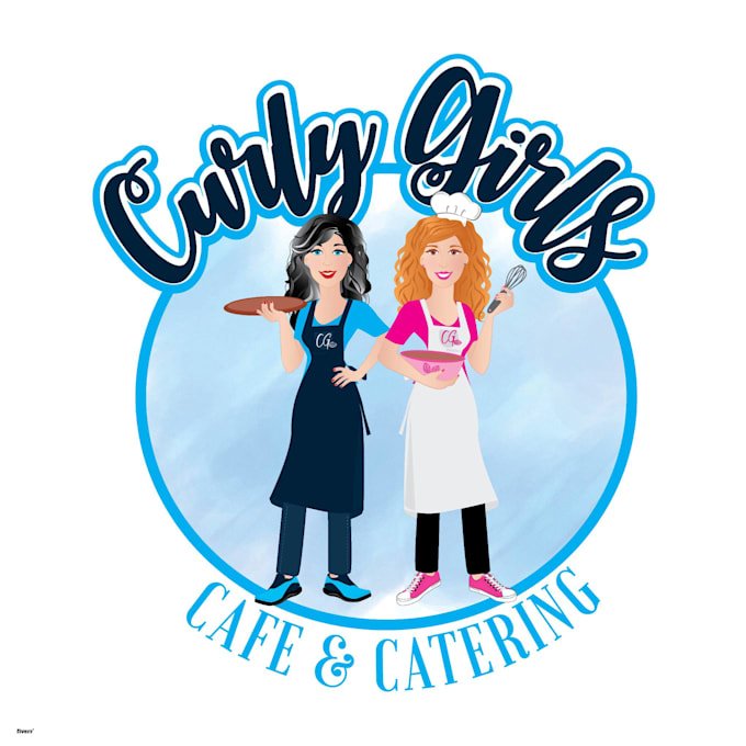 I will design restaurant logo and food, bbq, cafe, coffee catering for your business