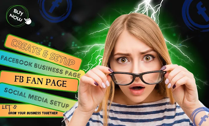 I will perfect create and set up all social media accounts and your business pages