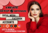 I will perfectly create, setup, and optimize any social media