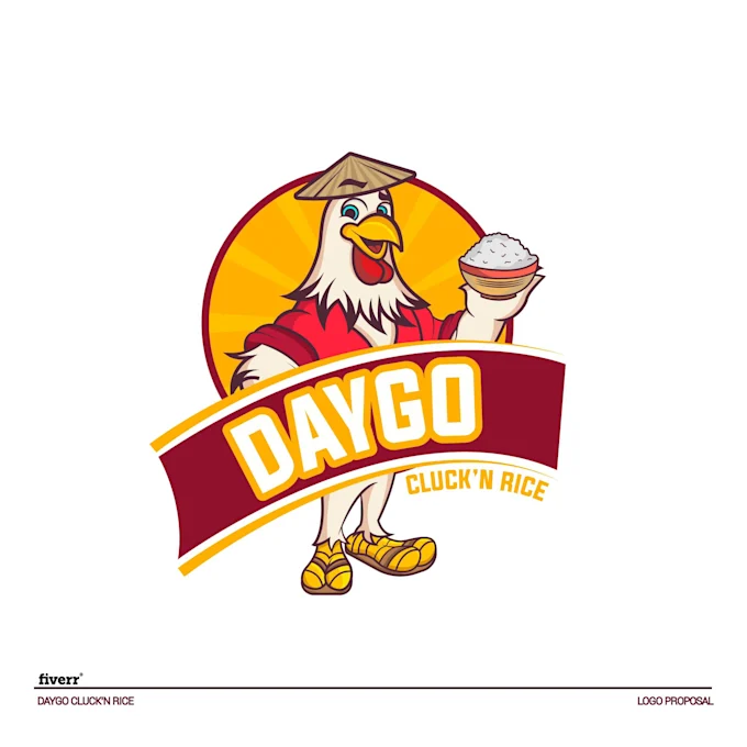 I will make a cartoon, mascot or caricature logo for you