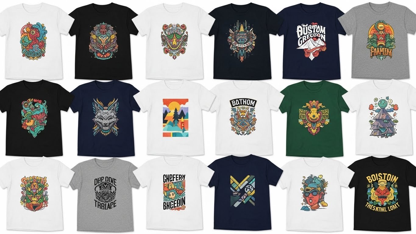 I well Custom T shirt Illustration Design Unique, Creative T shirt Designs