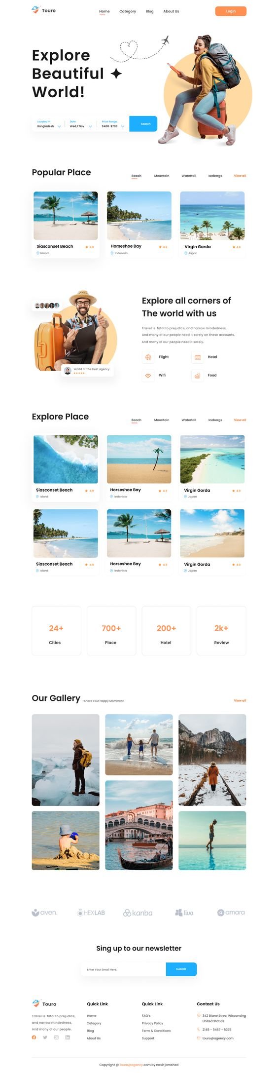 I will build responsive wordpress website design