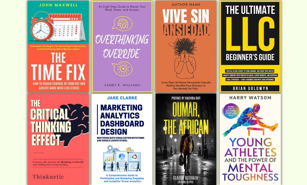 I will do non fiction book cover, kindle book cover, minimalist book cover design