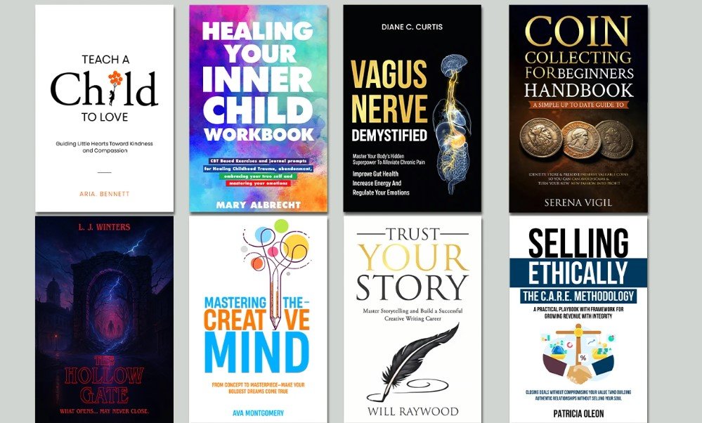 I will do non fiction book cover, ebook cover, minimalist book cover design