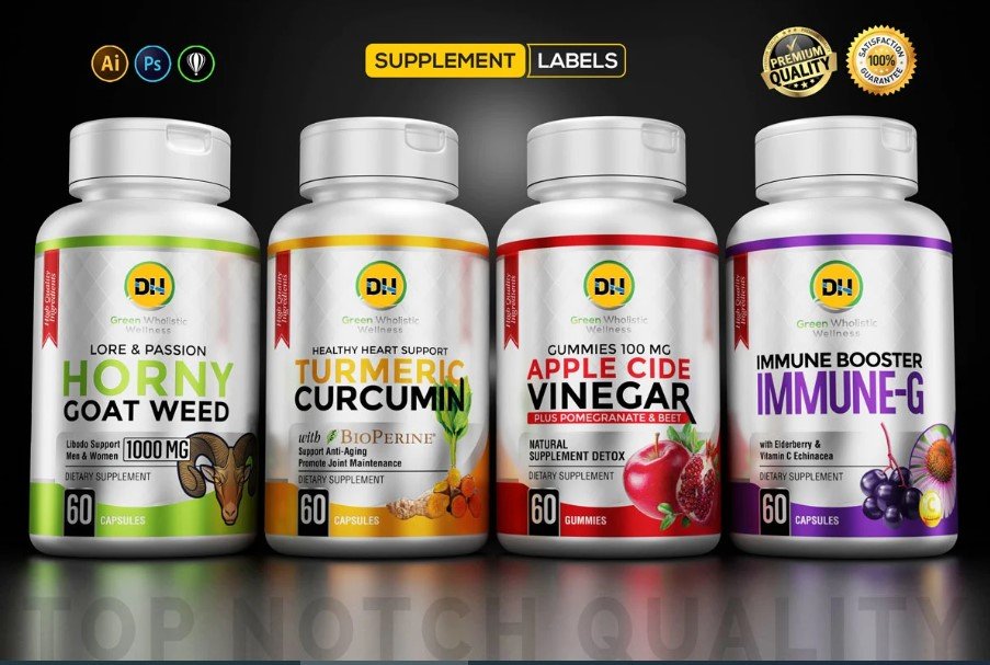 You will get organic product packaging or label design