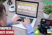 👉 “I will build WordPress website, WordPress blog, website development”