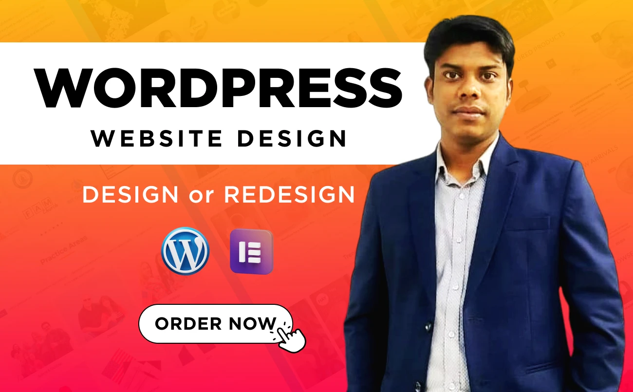 I will custom wordpress website build, redesign, copy, and revamp