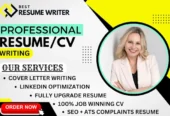 I will be resume designer and professional CV maker