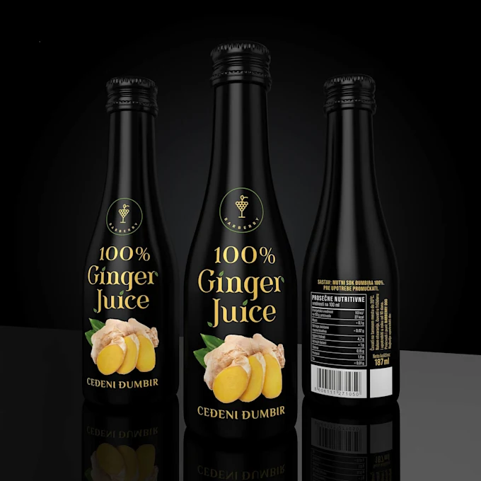 I will made premium product packaging and bottle label design