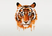 I will make tiger head logo design for your business