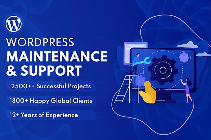 I will provide professional WordPress maintenance, support, and help