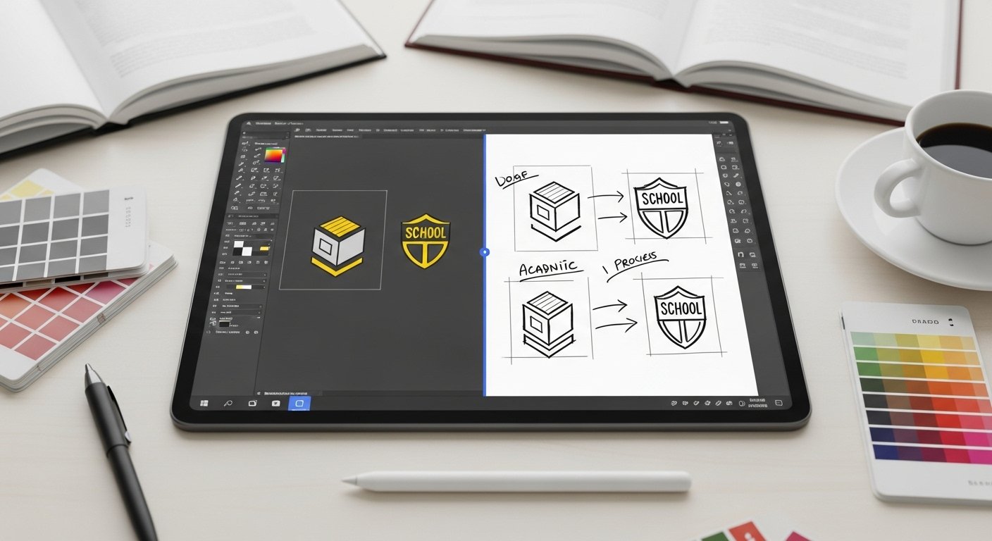 How To Create Custom Logos for Schools, Universities & Book Publishers