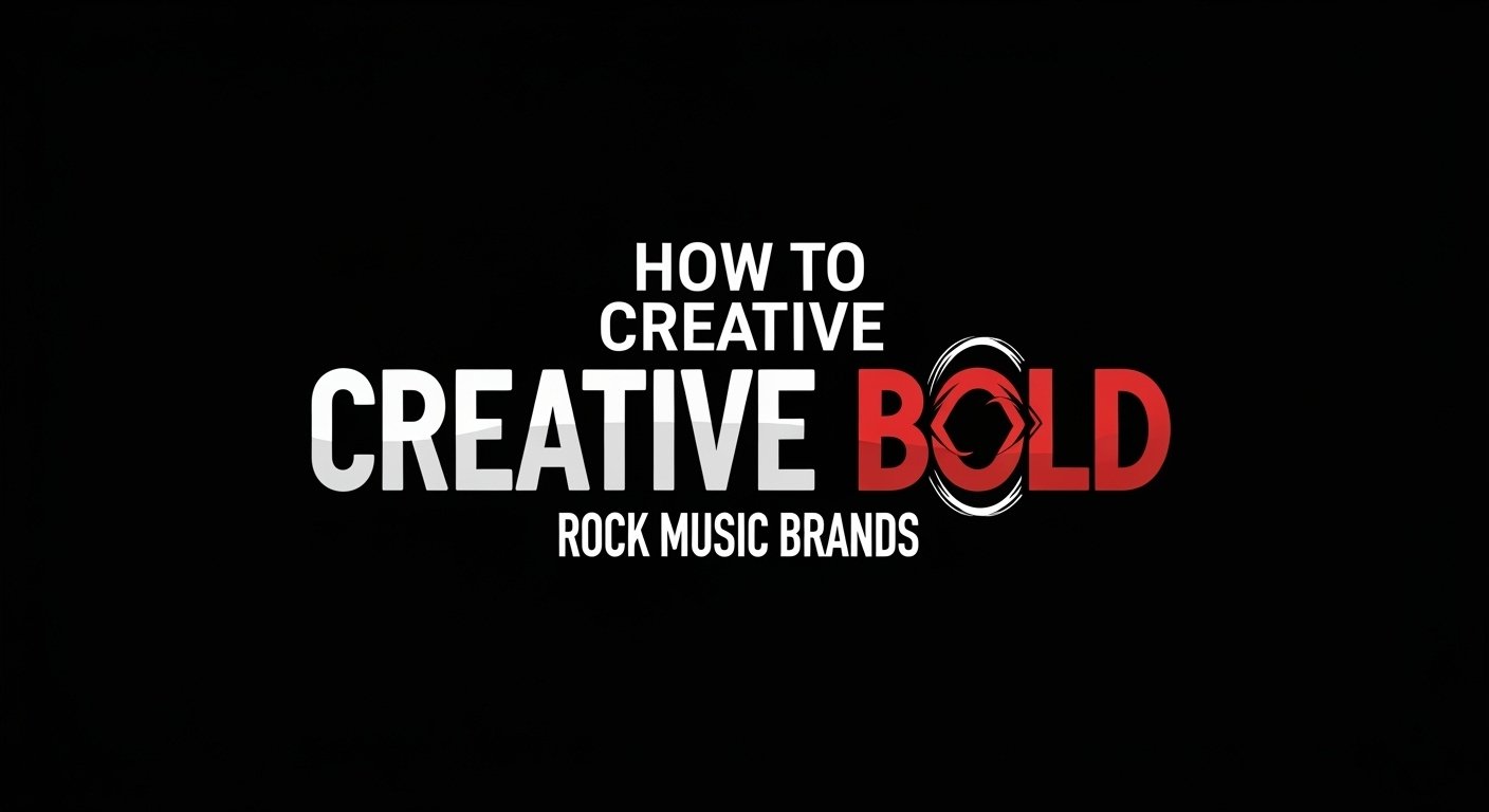 How to Create Creative & Bold Logo Designs for Rock Music Brands
