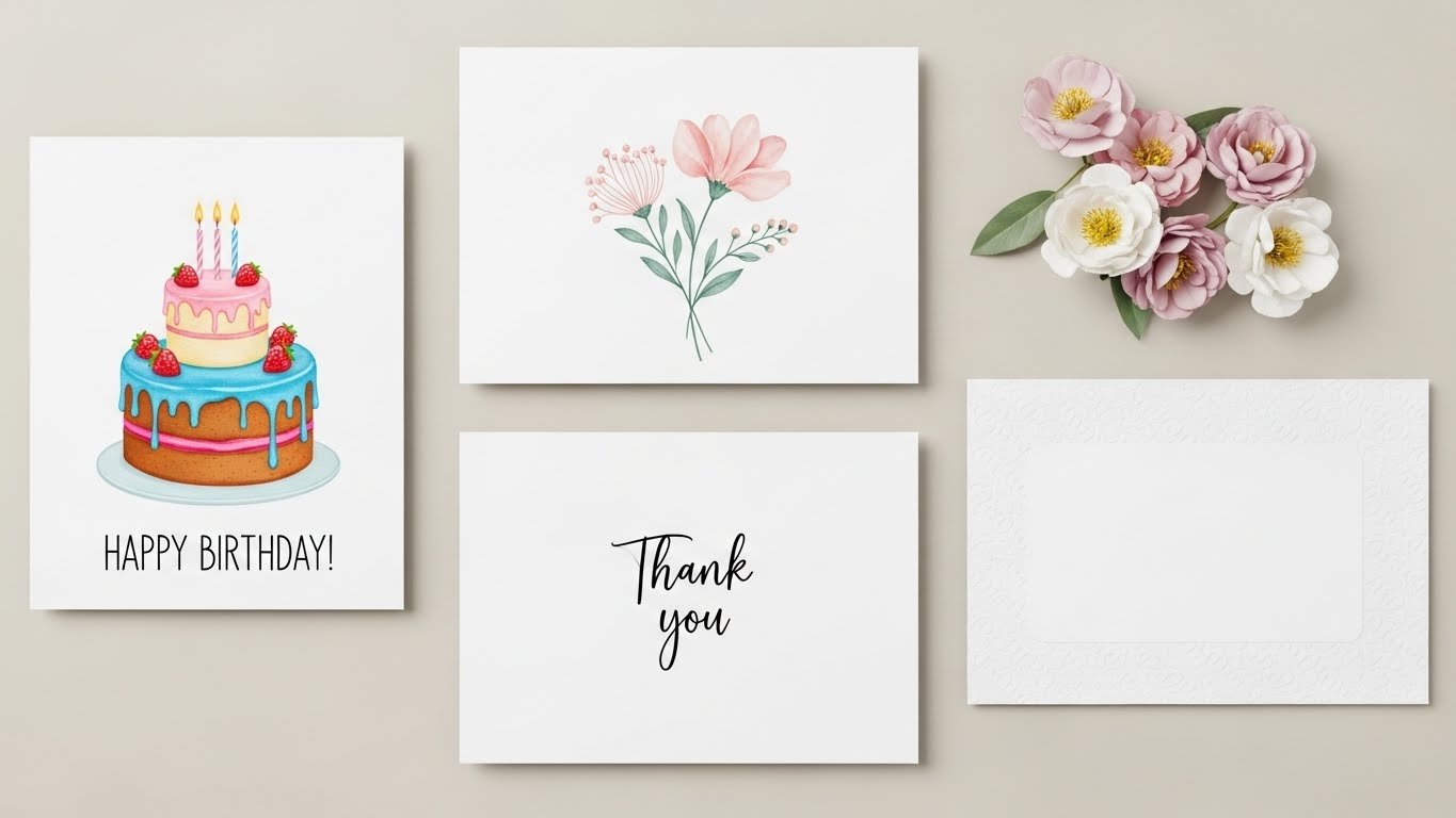 How To Do Professional Business Card, Christmas & Greeting Card Design Services