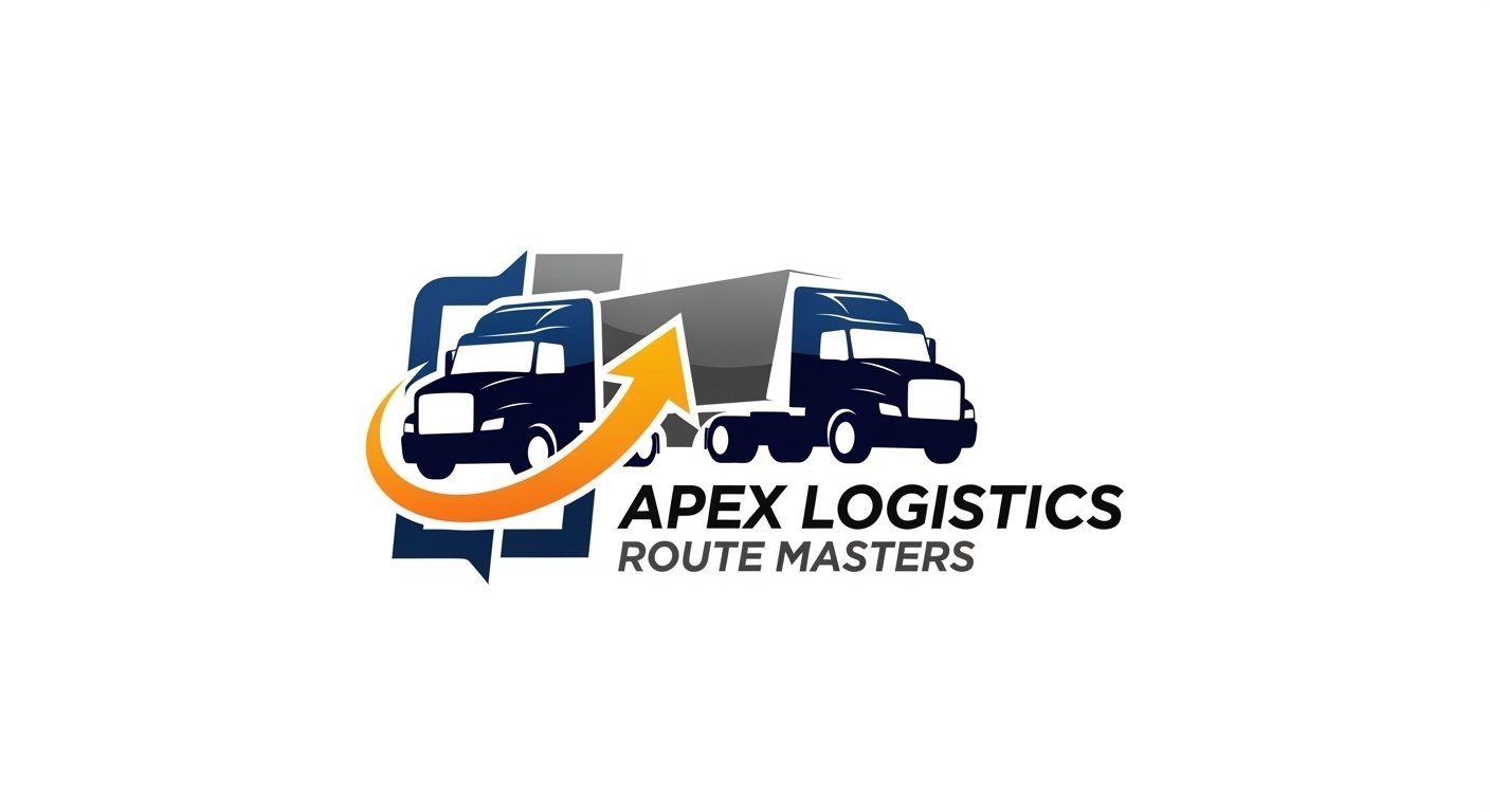 How to Create a Standard Transport Dispatching & Trucking Logo Design