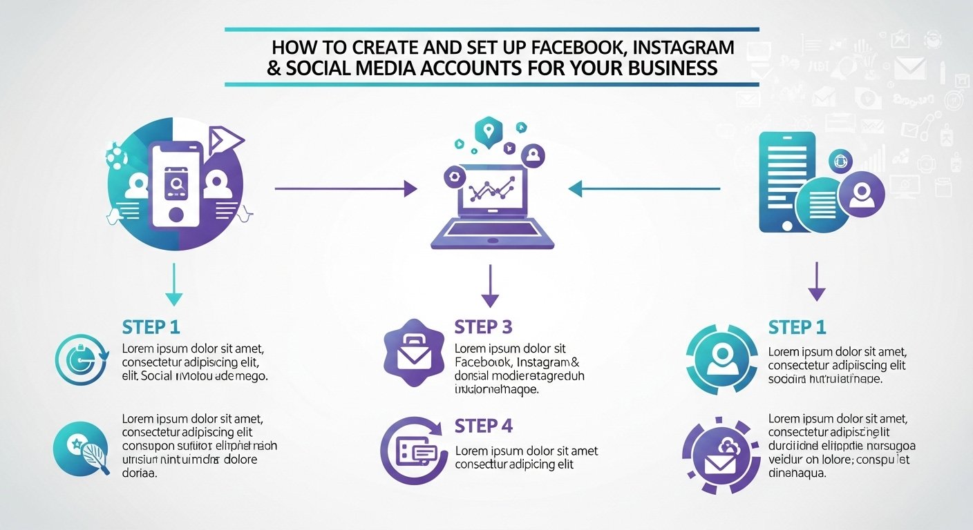 How to Create and Set Up Facebook Instagram & Social Media Accounts for Your Business