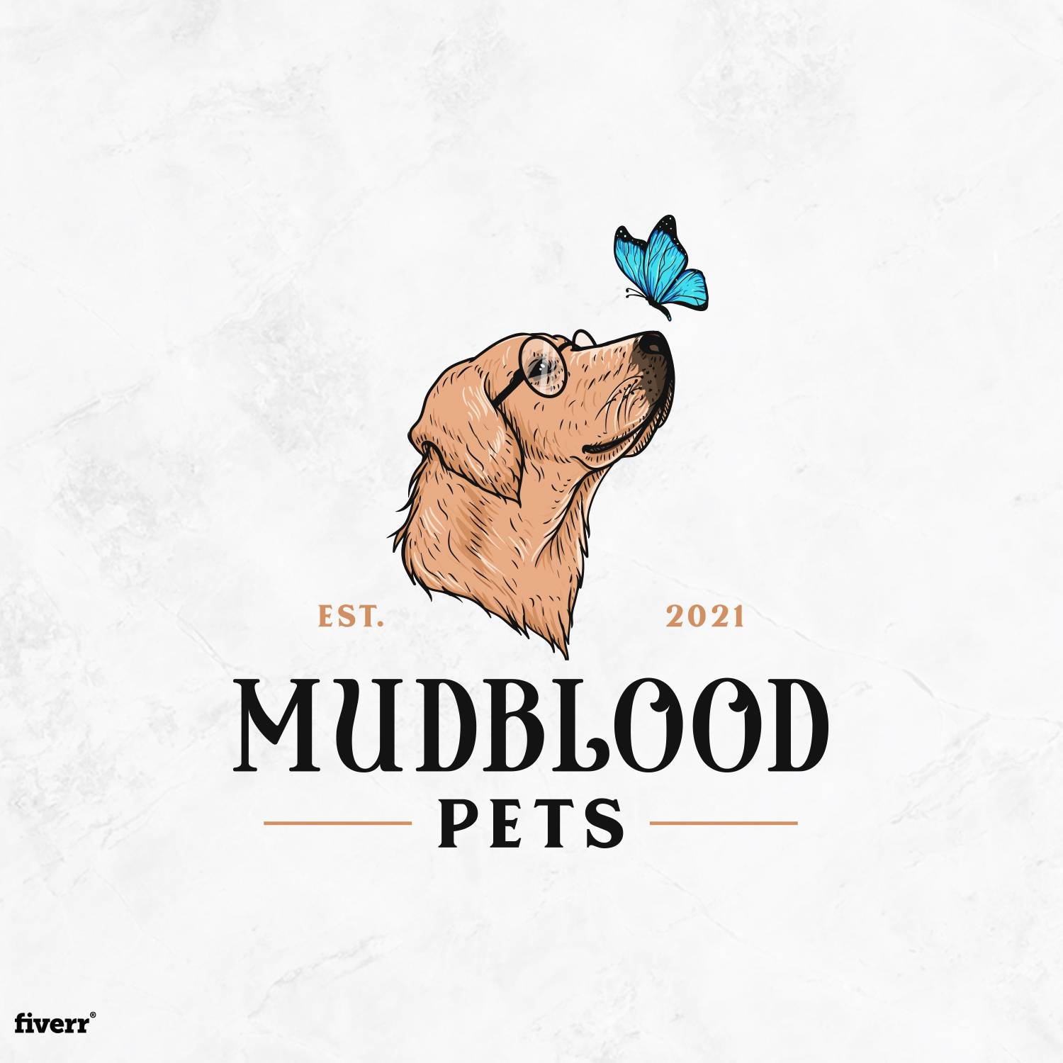 I will design professional pet and farm animal logo for you