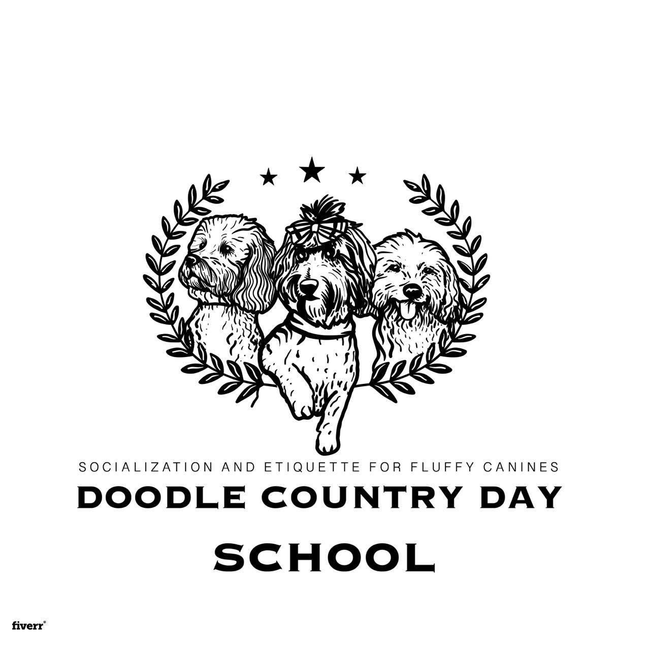 I will design a stunning dogs, cats, and pets mascot logo