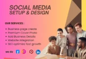 I will set up Facebook business page, Instagram & all social media accounts professionally