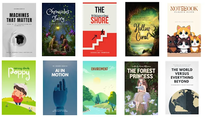 📘 I Will Design a Professional Non-Fiction, eBook & Minimalist Book Cover