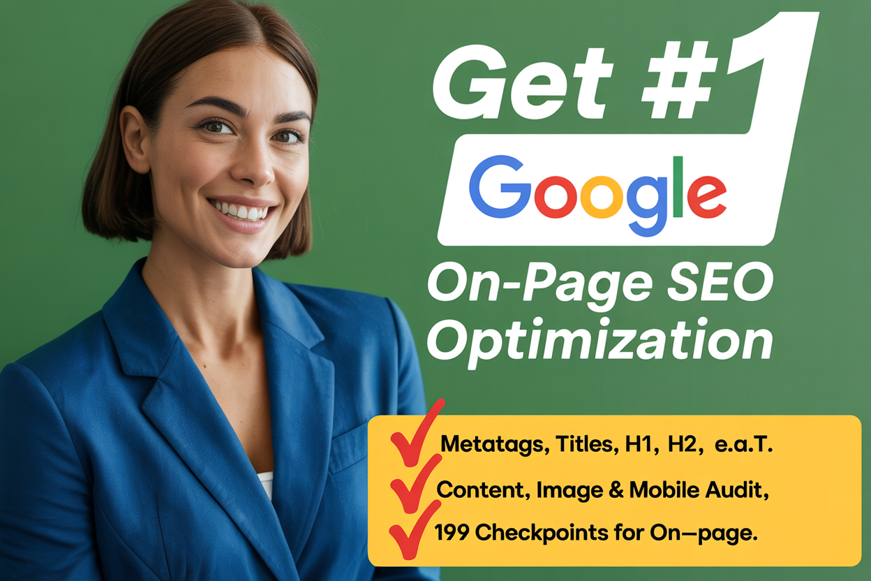 I Will Do Best On-Page SEO Optimization for Your Website