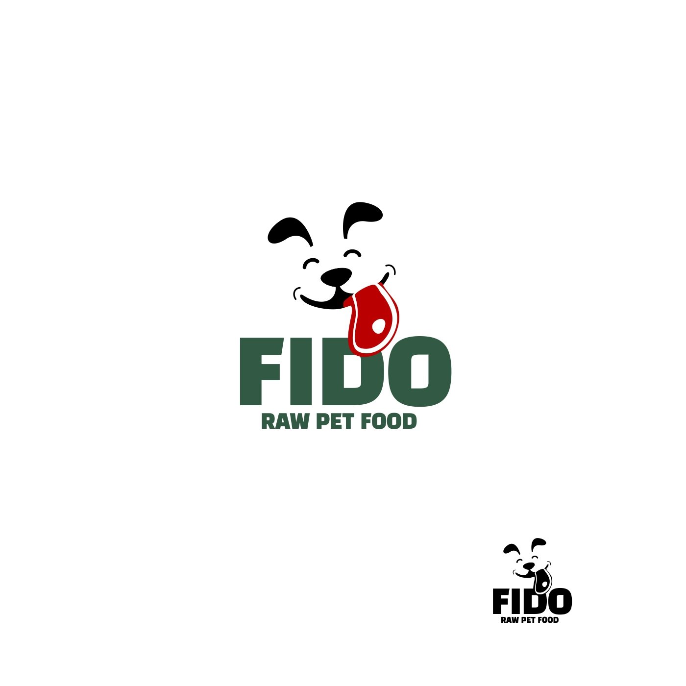 Minimalist Pet Logo Design | Cat, Dog & Animal Supply Brand Logo