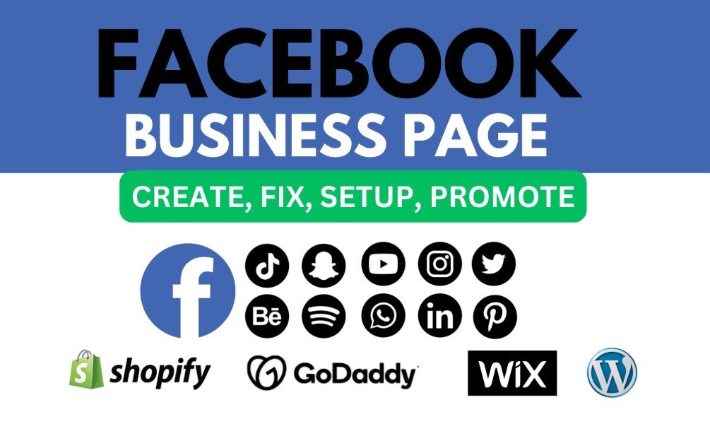 I will be set up facebook business page, instagram, and all social media account
