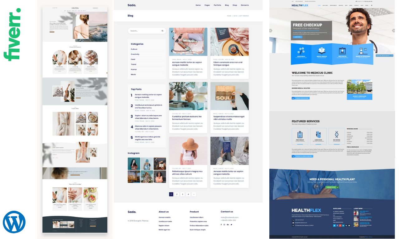 I Will Build a Responsive WordPress Website Design for Your Company